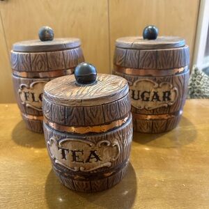 Treasured Craft Kitchen Canister Set